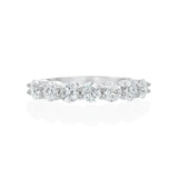 14KT White Gold Lab Diamond Wedding Band 1.54ct. total weight.