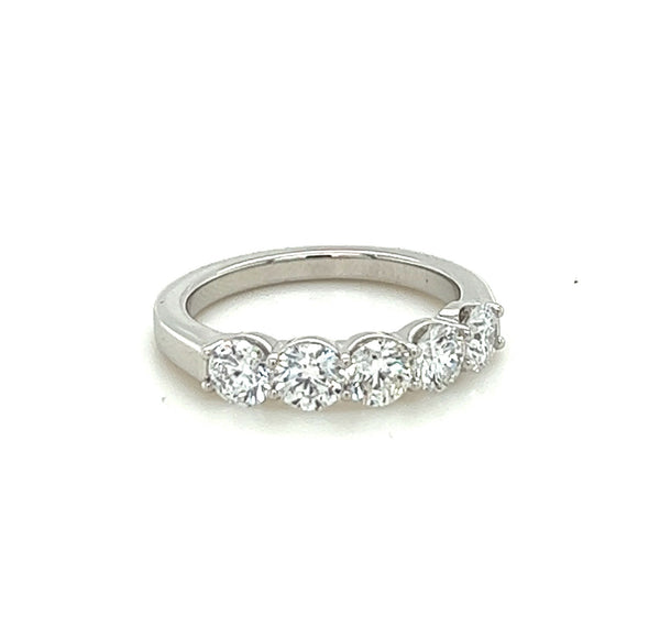 Lab Grown 5 Diamond Wedding Band