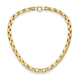 18K Yellow Gold & Diamond Perception Link Necklace, 45cm