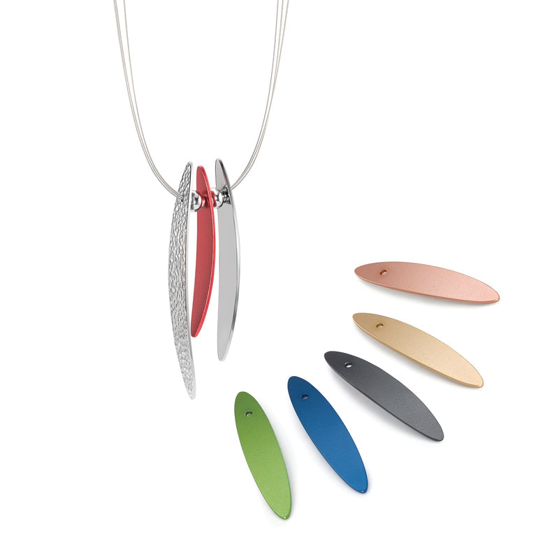 019.8900.WS2 TeNo Stainless Steel Wing Necklace