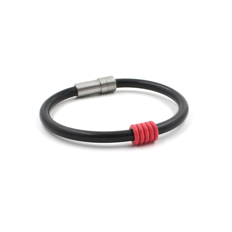025.05PINK TeNo Rubber YuKoN Bracelet