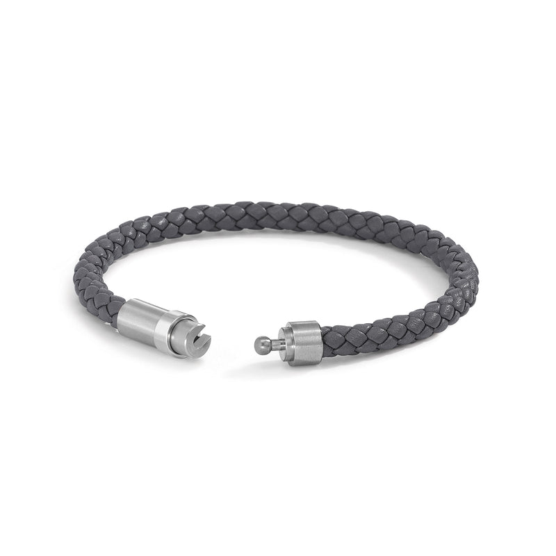 026.6300 TeNo Stainless Steel Dykon Bracelet in Shadow Grey