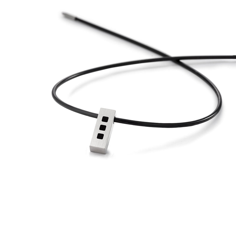 044.0900.D5 TeNo Stainless Steel Pendant (choose chain separately)