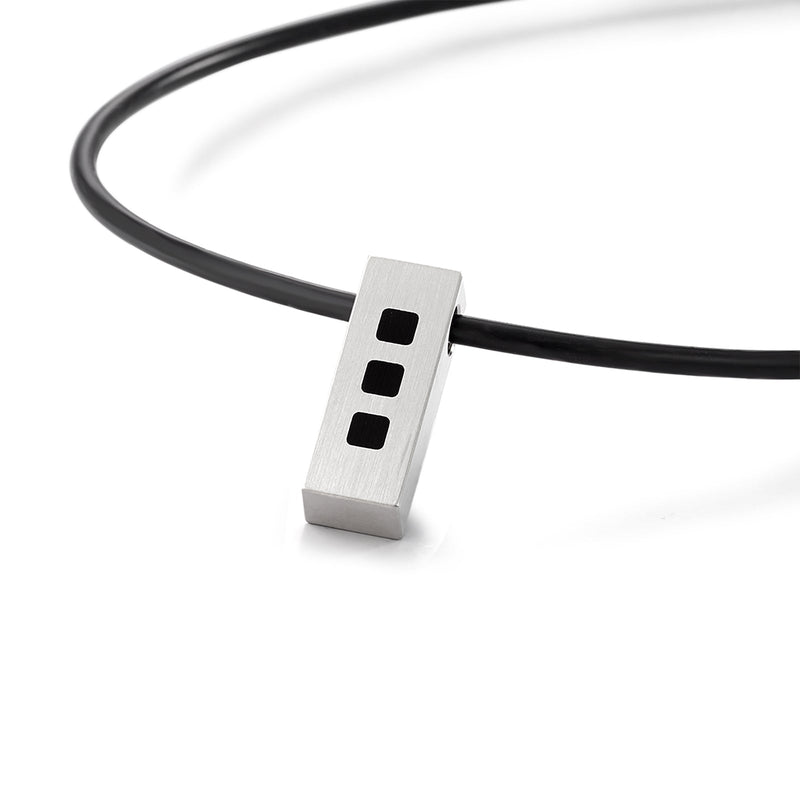 044.0900.D5 TeNo Stainless Steel Pendant (choose chain separately)
