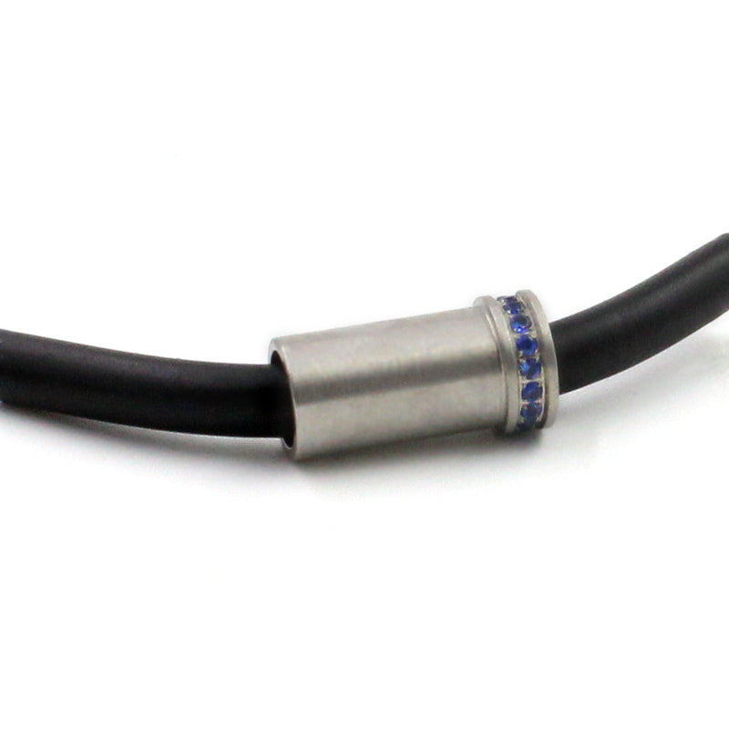 0901.002SB TeNo Stainless Steel YuKoN Blue Sapphire Clasp
