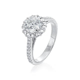 18KT Gold Diamond Solitaire Ring