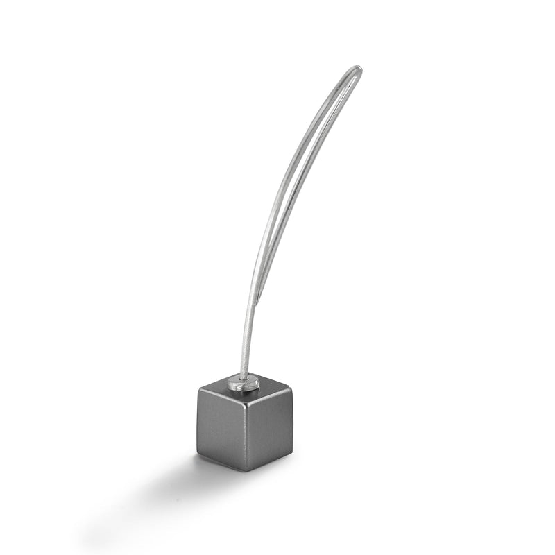 TeNo Pendulum Cube Pendant in Moonstone Grey (choose chain separately)
