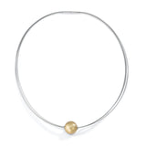 TeNo 12mm Globe Rope Necklace in Light Gold