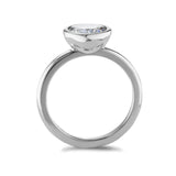 593934 TeNo Joy Ring, Crystal White 9.5mm