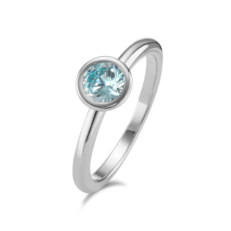593944 TeNo Joy Ring, Aqua 7mm