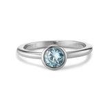 593944 TeNo Joy Ring, Aqua 7mm