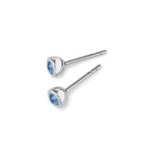 593956 TeNo Joy Earring Studs, Sky Blue 5mm