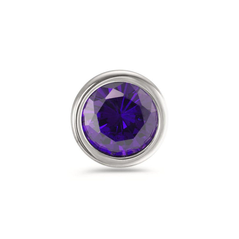 593977 TeNo Joy Pendant, Purple Rose 13mm