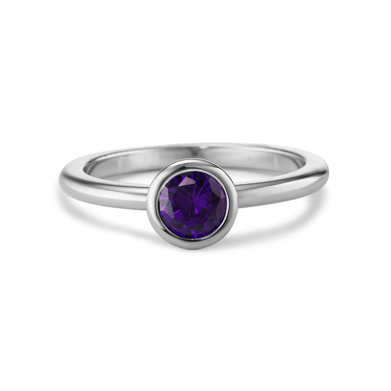 593980 TeNo Joy Ring, Purple Rose 7mm