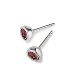593991 TeNo Joy Earring Studs, Scarlet 7mm