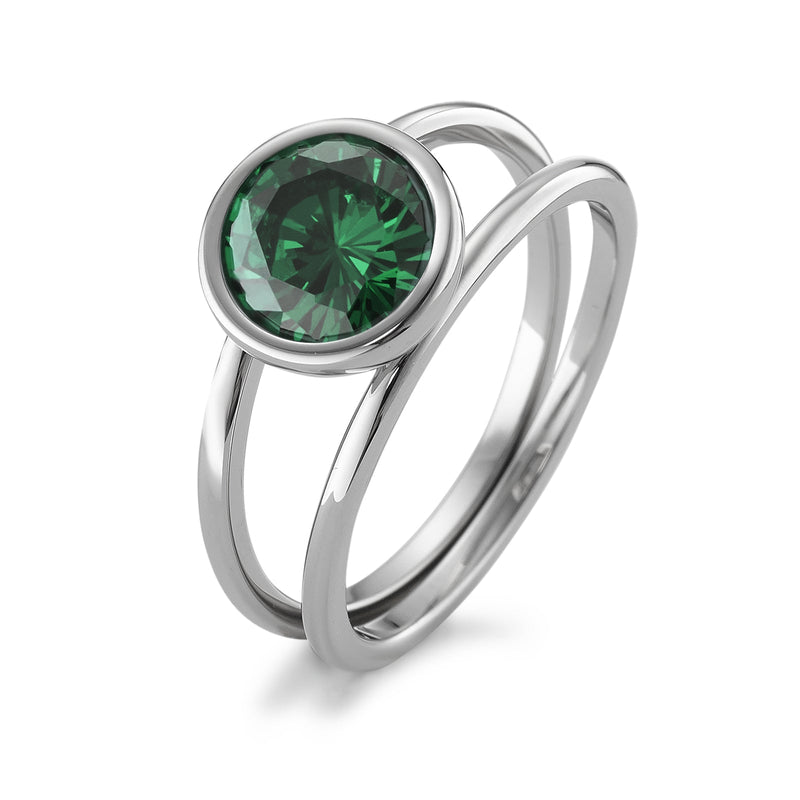 593996 TeNo Joy Ring, Jungle Green 9.5mm