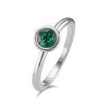 593998 TeNo Joy Ring, Jungle Green 7mm