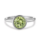 594006 TeNo Joy Ring, Apple Green 9.5mm
