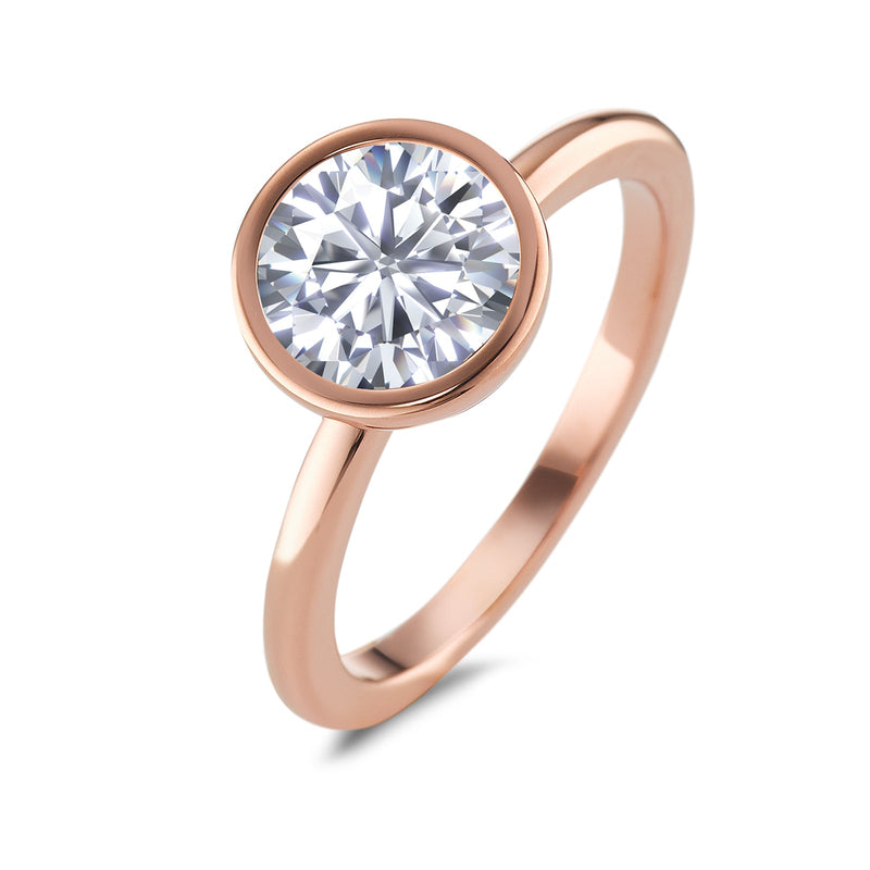 594015 TeNo Joy Ring, Crystal in Rose 9.5mm