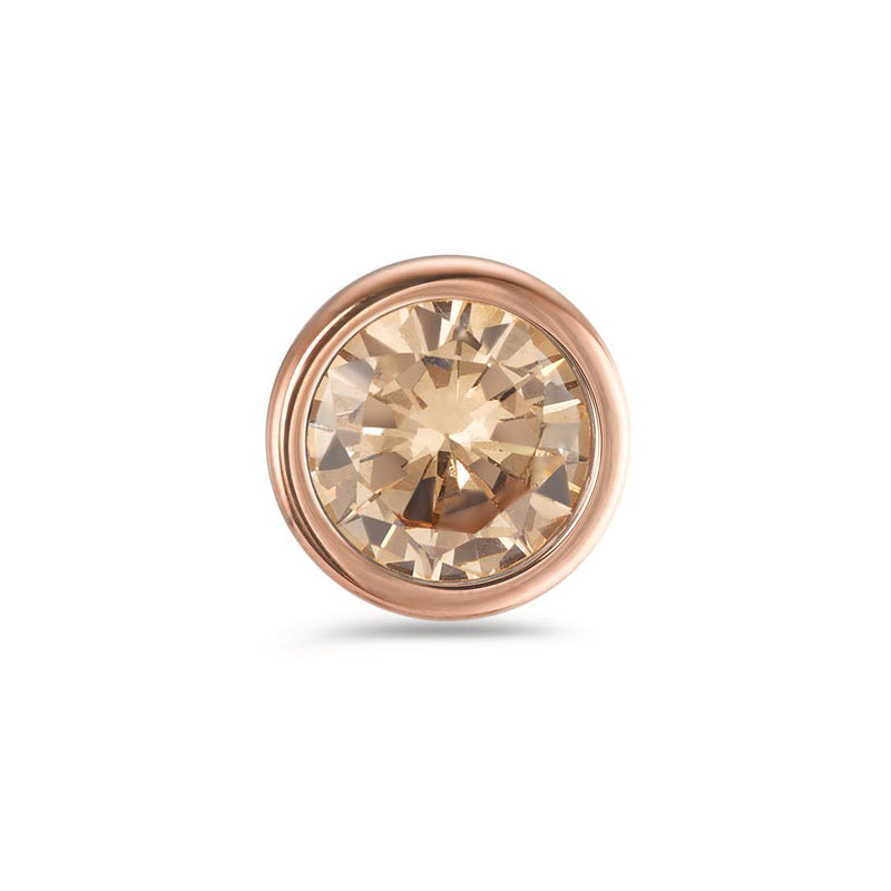 594022 TeNo Joy Pendant, Champagne in Rose, 13mm