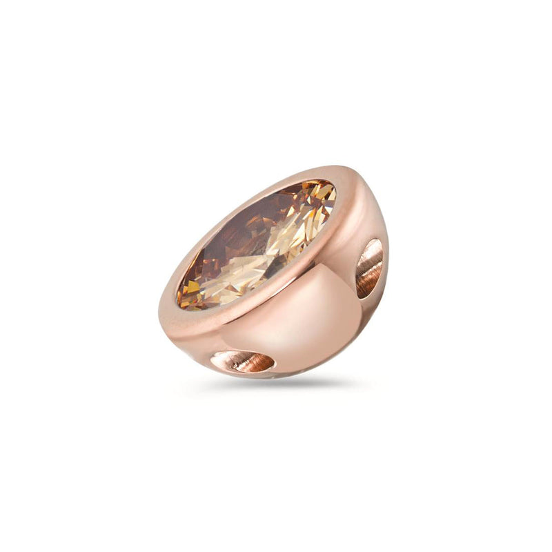 594022 TeNo Joy Pendant, Champagne in Rose, 13mm