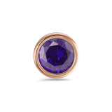 594031 TeNo Joy Pendant, Purple in Rose, 13mm