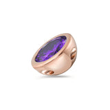 594031 TeNo Joy Pendant, Purple in Rose, 13mm