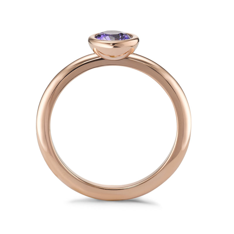594034 TeNo Joy Ring, Purple in Rose 7mm