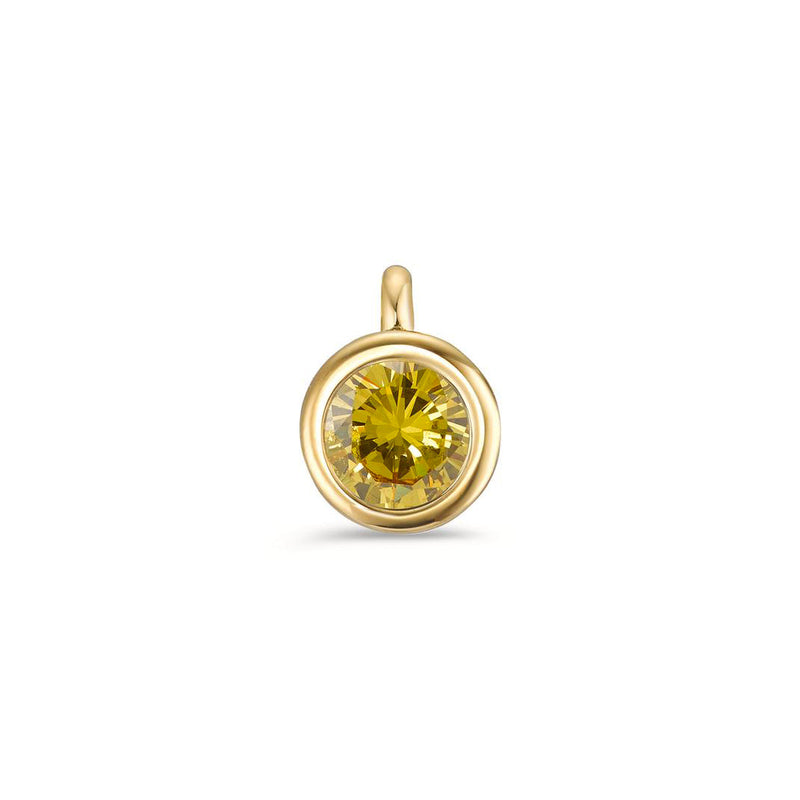 594065 TeNo Joy Charm, Yellow in Yellow Gold 7mm