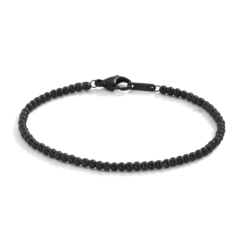 595315 TeNo Black Steel ADONIC Bracelet 3mm