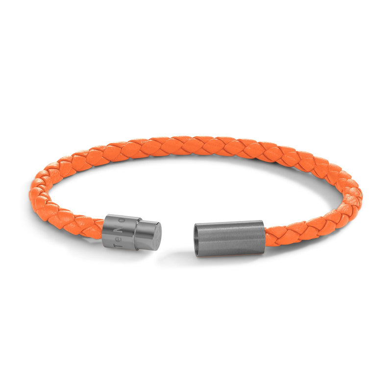 595348 TeNo HERITAGE Orange Leather Bracelet