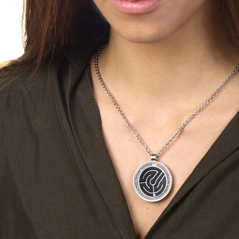79067-01 TeNo Stainless Steel Pendant Necklace
