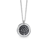 79067-01 TeNo Stainless Steel Pendant Necklace