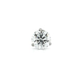 14KT Gold Lab Grown Diamond Stud Single Earring, 0.37ct.