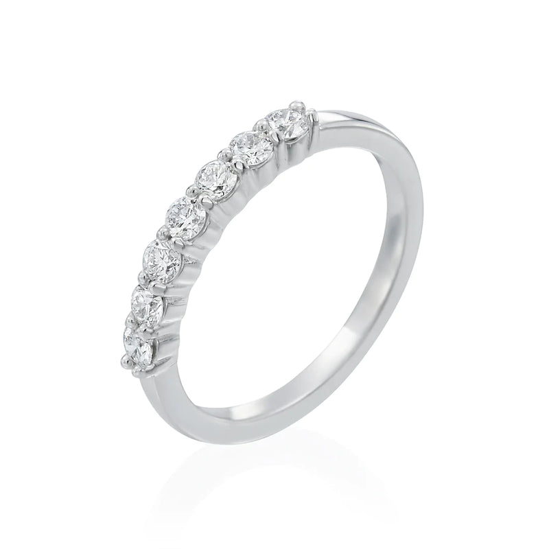 White Gold Diamond Wedding Band