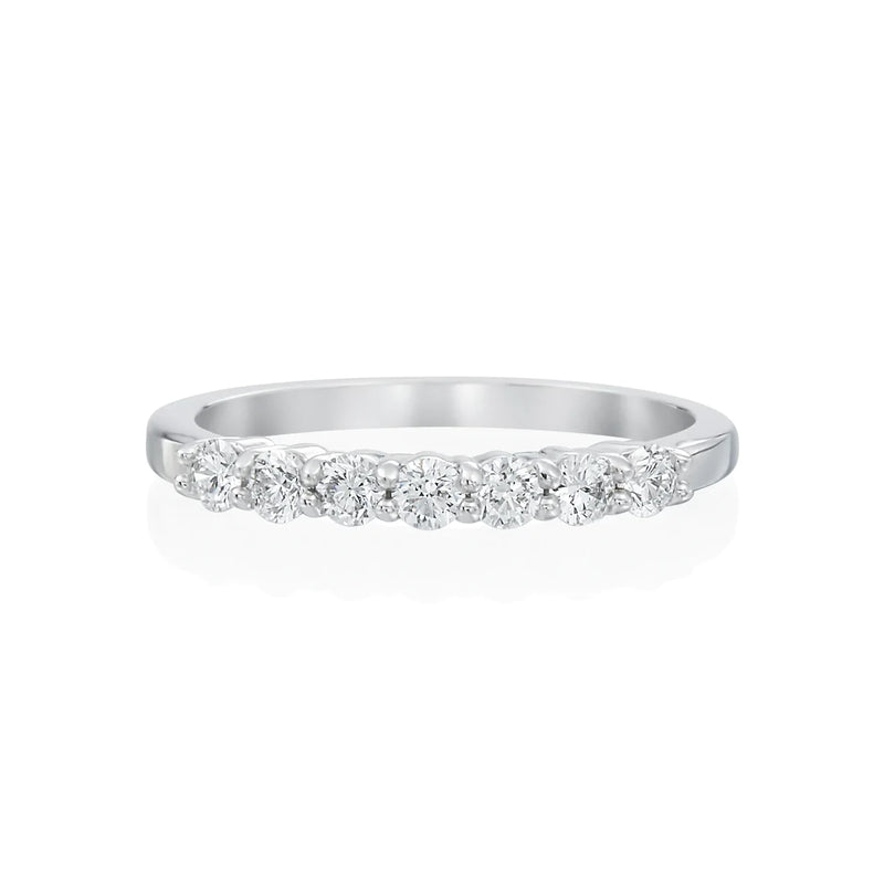 White Gold Diamond Wedding Band
