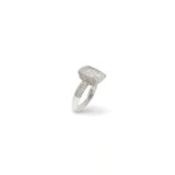 18KT White Gold Blaze Cut Diamond Ring