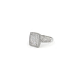 18KT White Gold Blaze Cut Diamond Ring