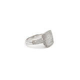 18KT White Gold Blaze Cut Diamond Ring