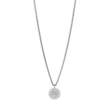 18KT White Gold Swing Boho Necklace