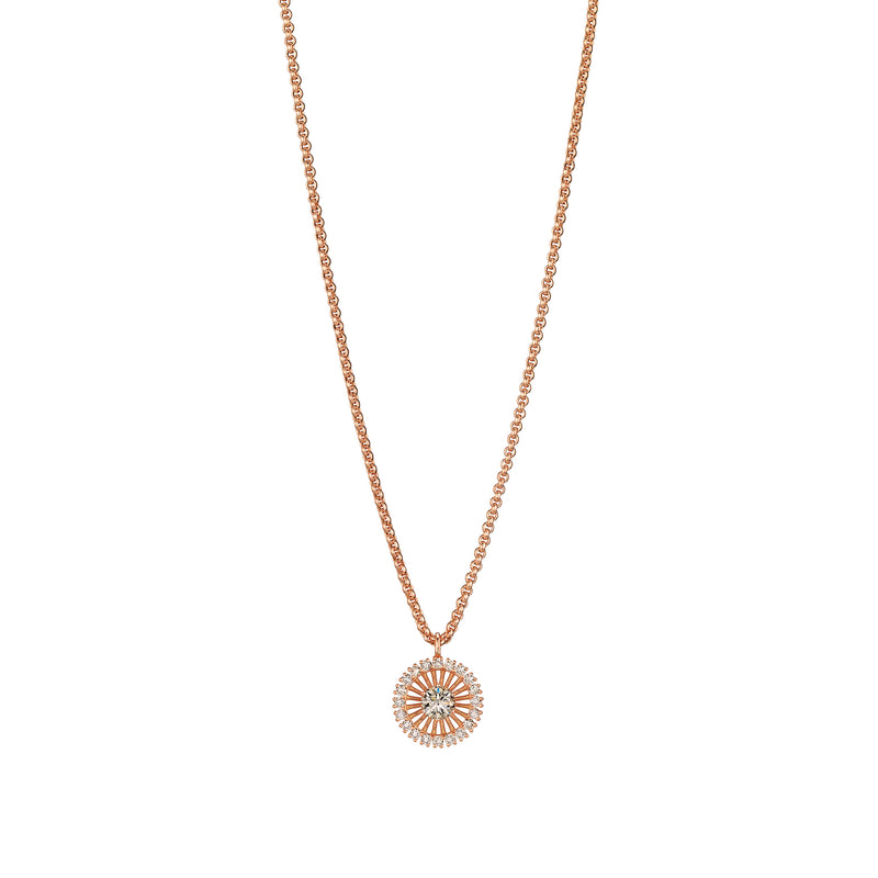 18KT Rose Gold Swing Boho Necklace