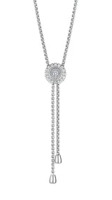18KT Diamond Swing Lariat Necklace