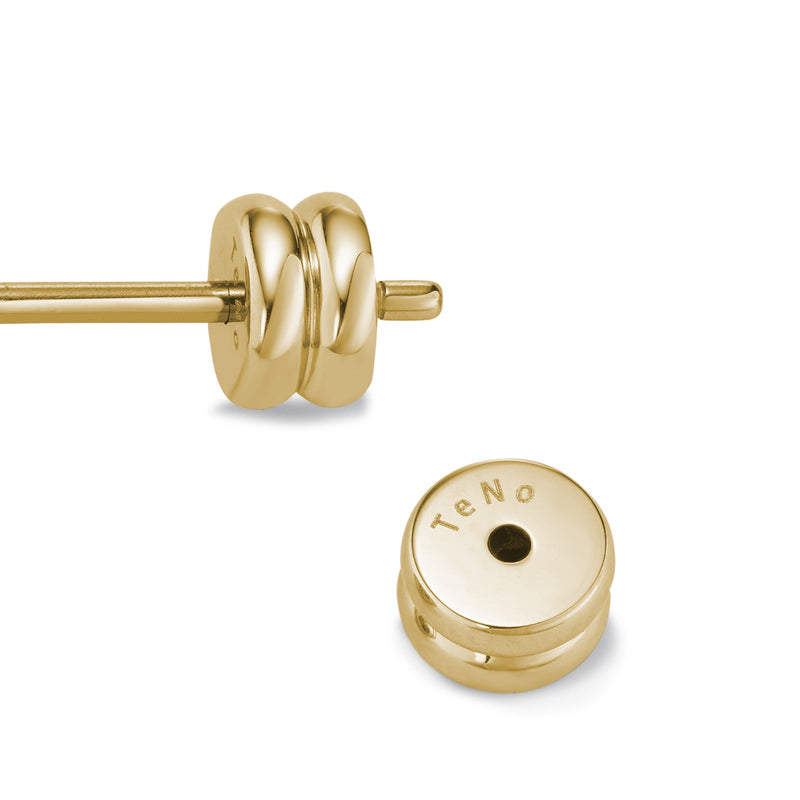 594054 TeNo Joy Earring Studs, Crystal in Yellow 7mm